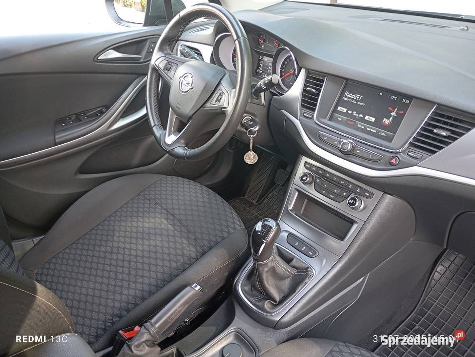 Opel Astra K 2019r 14 Turbo benzyna 125 Salon 170km łódzkie Łódź
