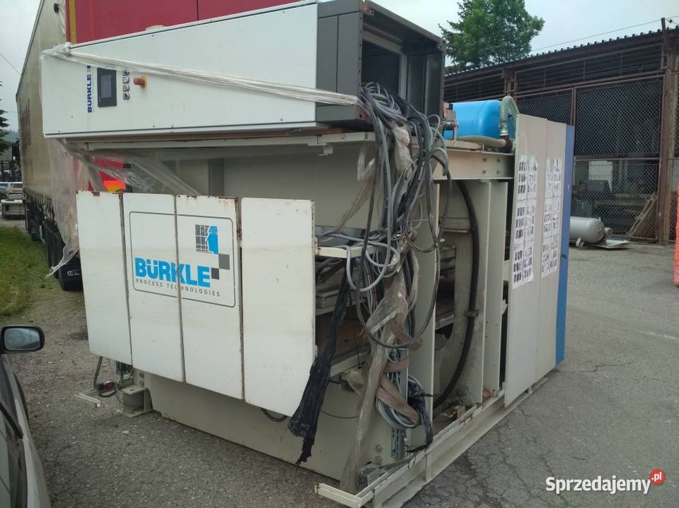 Prasa próżniowa BURKLE typ BTF 15281400 2007 r Stary Sącz