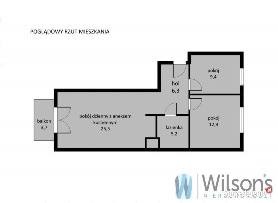 Mieszkanie Warszawa Krzyżówki 5901m2 3 pok Sprzedaż mazowieckie