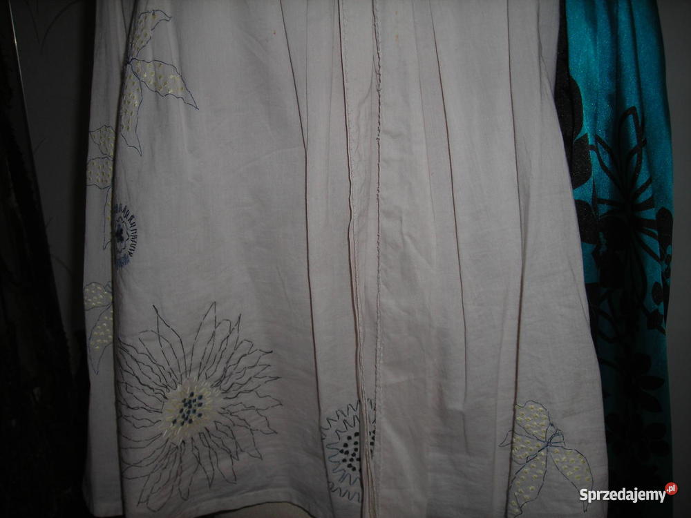 FARHI INDYJSKA BEŻOWA LUŹNA TUNIKA r 4244 Piła