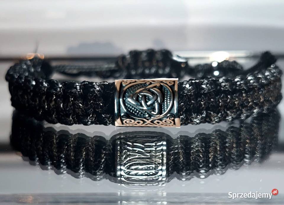 BRANSOLETKA RUNA TRIQUETRA DO WYBORU NA WYMIAR Bransoletki mazowieckie Warszawa sprzedam