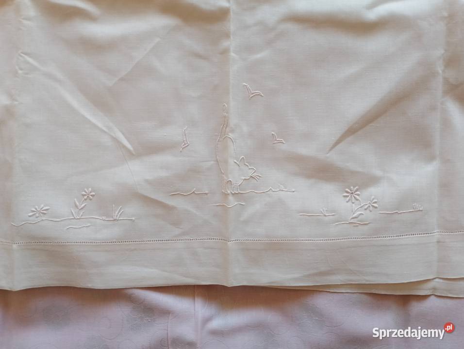 Nakrycie na łóżeczko KAPA cienka płócienna Oborniki sprzedam