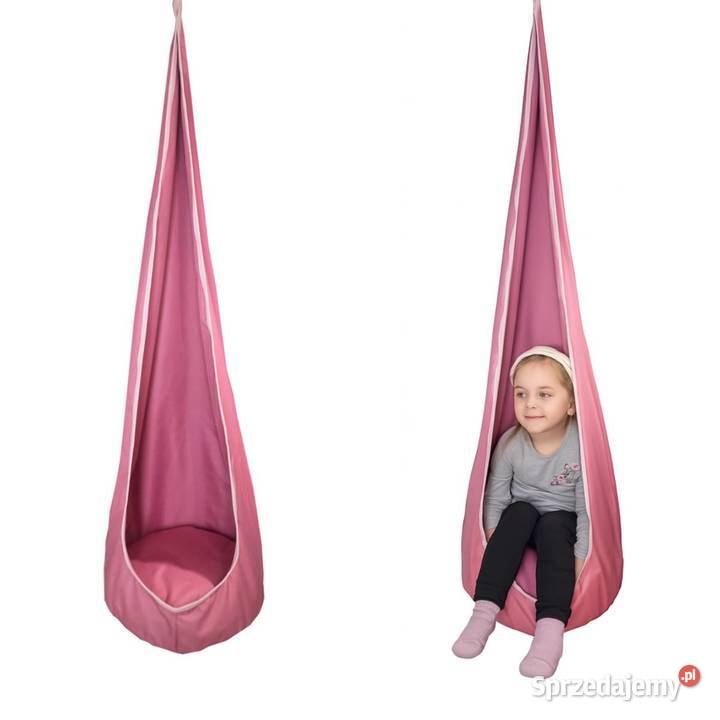huśtawka kokon ogrodowa różowy małopolskie Kraków