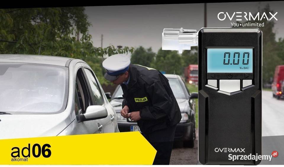 Profesjonalny Alkomat Elektrochemiczny AD06 Białystok
