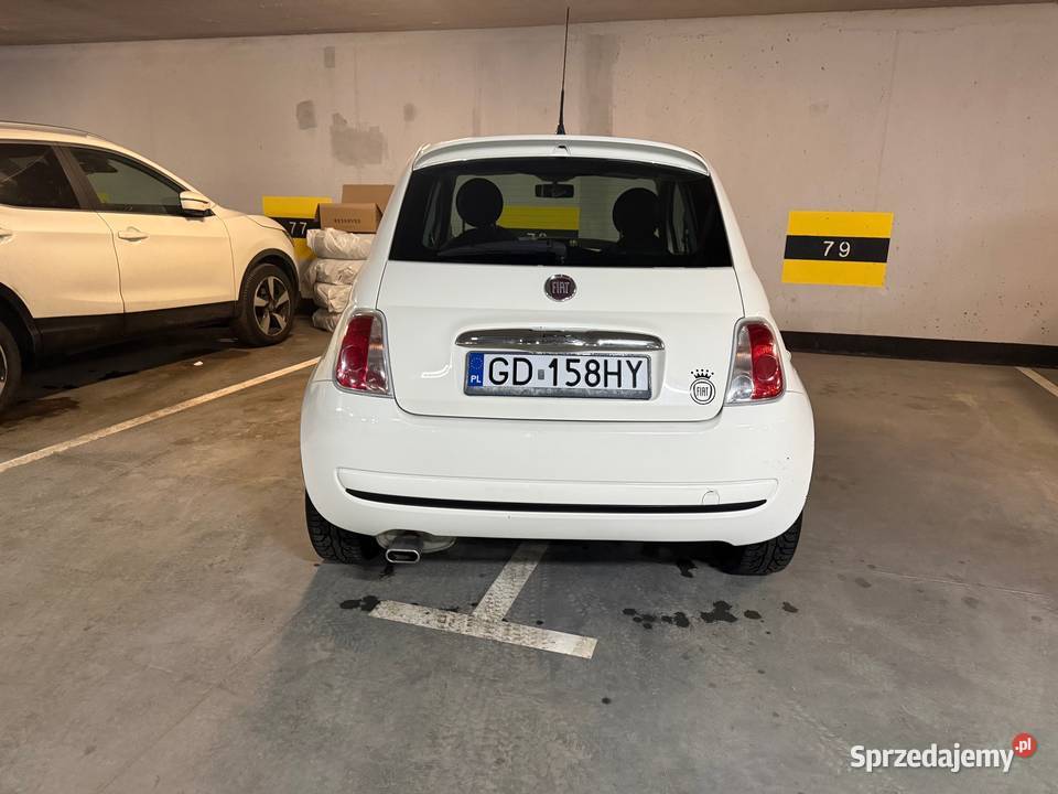 FIAT 500 Automat Niski przebieg Bezwypadkowy Gdańsk