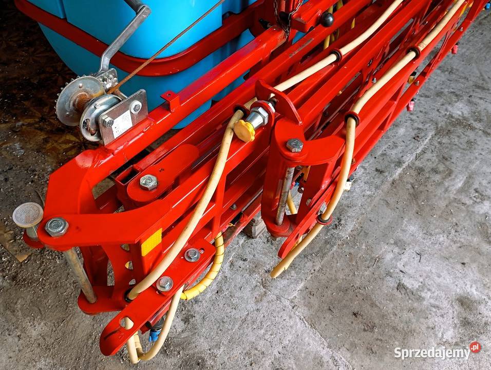 Biardzki opryskiwacz 1000L Lance 15M zawieszany