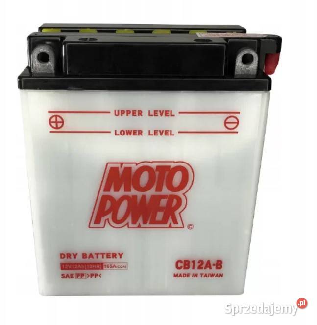 Akumulator motocyklowy MotoPower CB12AB YB12AB sprzedam