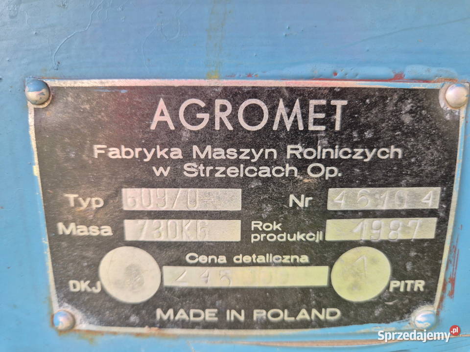 Kopaczka elewatorowa do ziemniaków nieuszkodzony