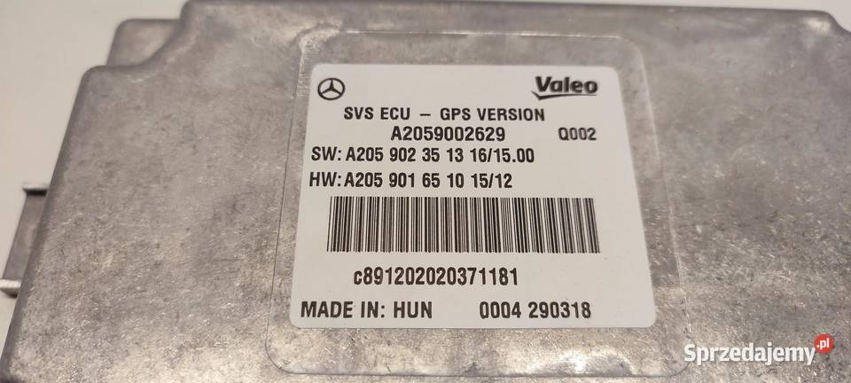 MERCEDES GLC W253 MODUŁ KAMERY COFANIA