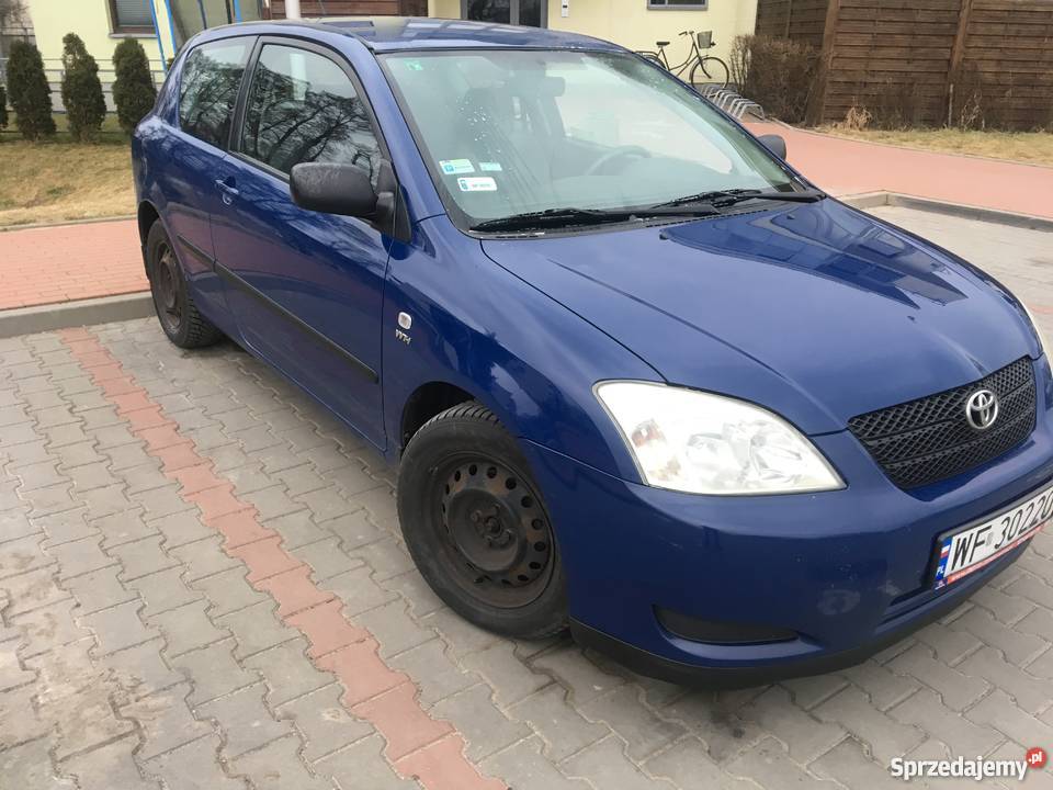Toyota Corolla E12 14 Vvti 2002 Warszawa sprzedam