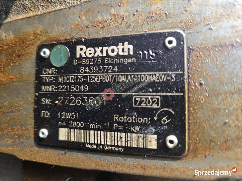 Pompa Hydrostatyczna CVT Case Magnum 370 sprzedam