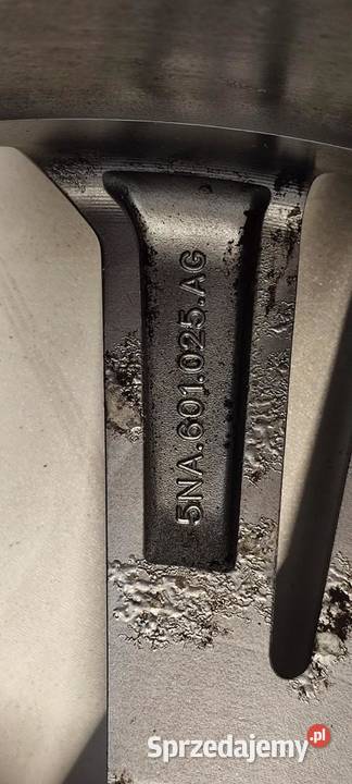 VW TIGUAN II FELGA 19 5NA601025AM 5NA601025AG