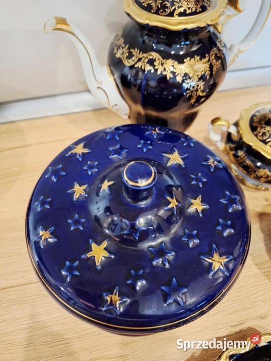 Bomboniera kobaltowa gwiazdki Świeta Braniewo