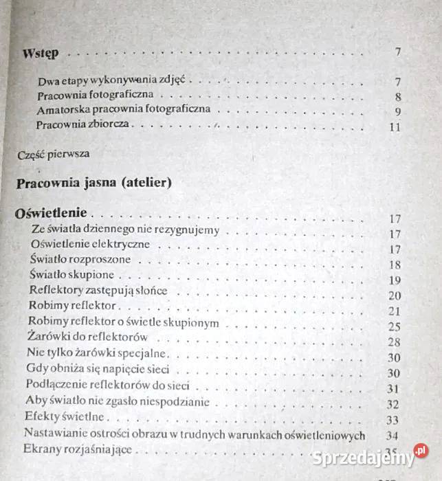 Pracownia fotoamatora Zbigniew Pękosławski Rok wydania 1981