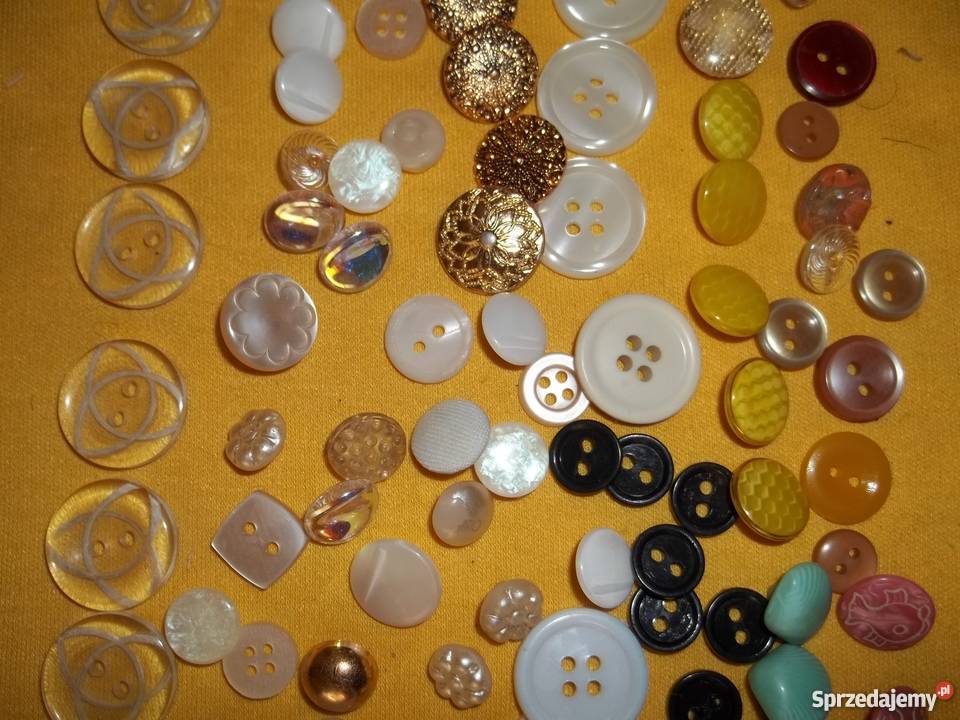 Guziki różne rozmiary i kolory Łódź