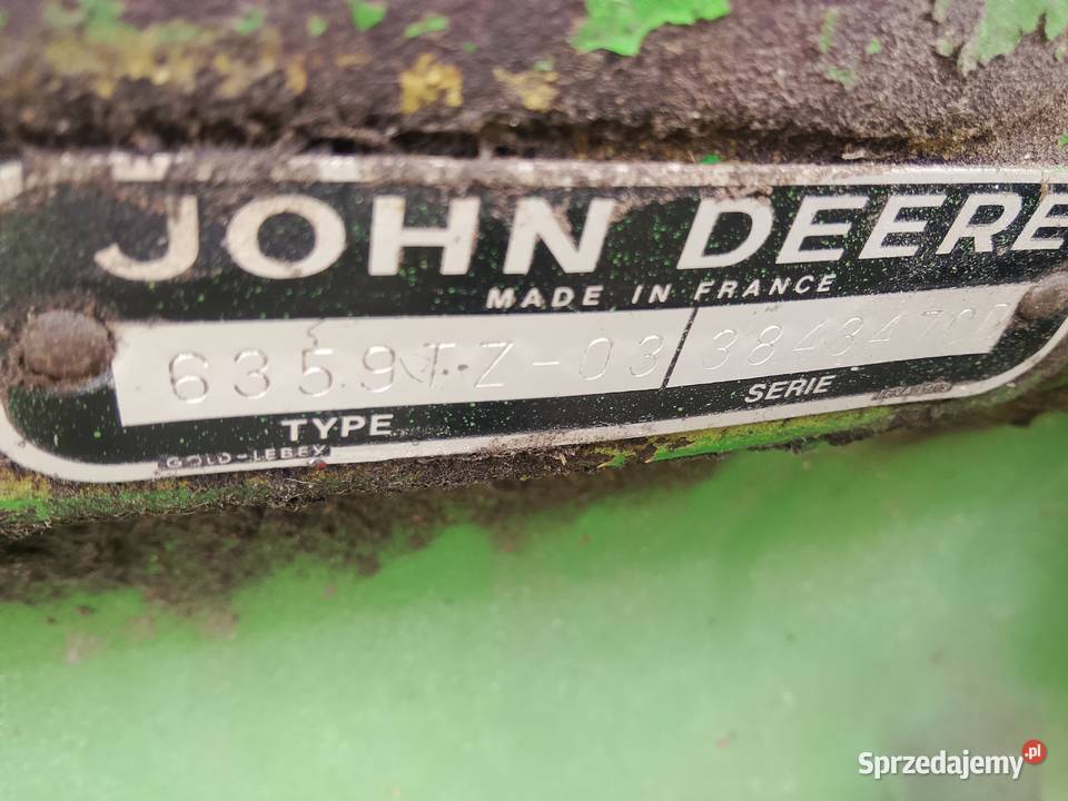 Silnik 6 cylindrowy Turbo John Deere 6359 TZ03 Radom