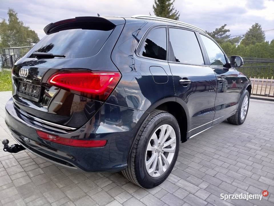 AUDI Q5 20TDI 190 2xSLINE panorama skóra navi poduszka powietrzna Grabownica Starzeńska