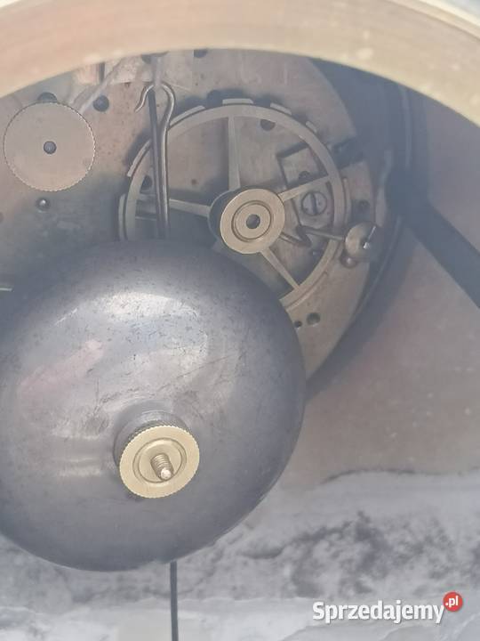 zegar kominkowy ze swiecznikami Fałków