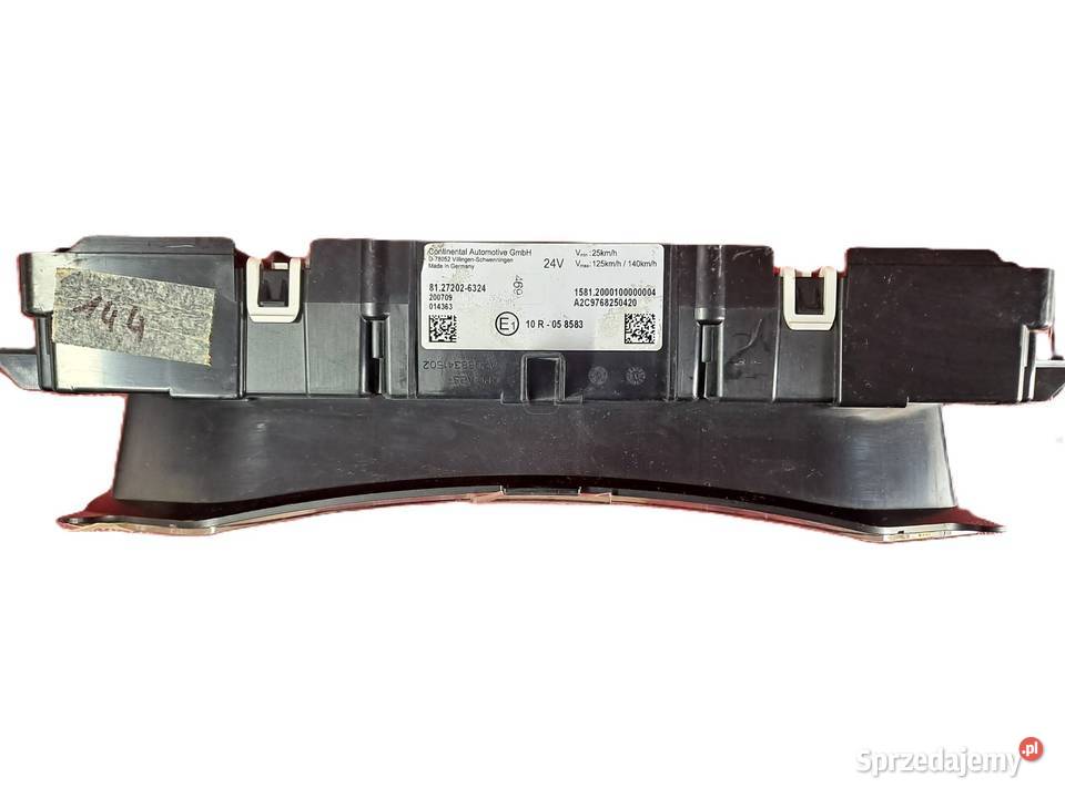 81272026324 LICZNIK ZEGAR MAN TGX TGS ORYGINAL Zawichost sprzedam