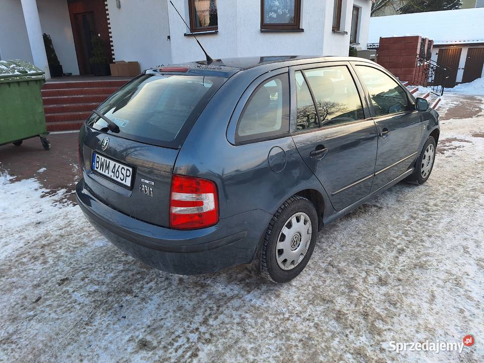Skoda Fabia 14 mpi 111000 dziadka 1Właściciela Ciechanowiec sprzedam