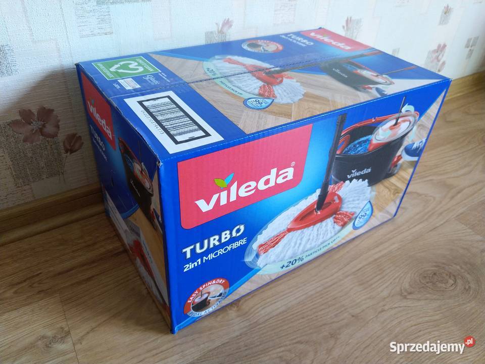 NAJTANIEJ Mop Obrotowy Turbo Wiadro Kij 2w1 śląskie Zabrze