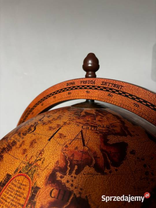 Barek globus mobilny na alkohol w stylu vintage Warszawa