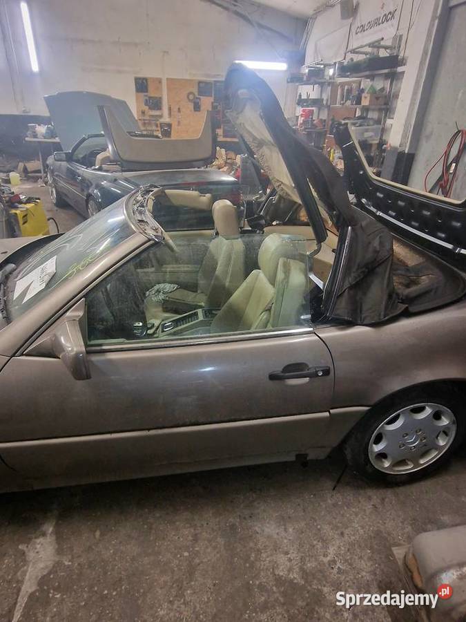 Mercedes R129 regeneracja siłowników dachu