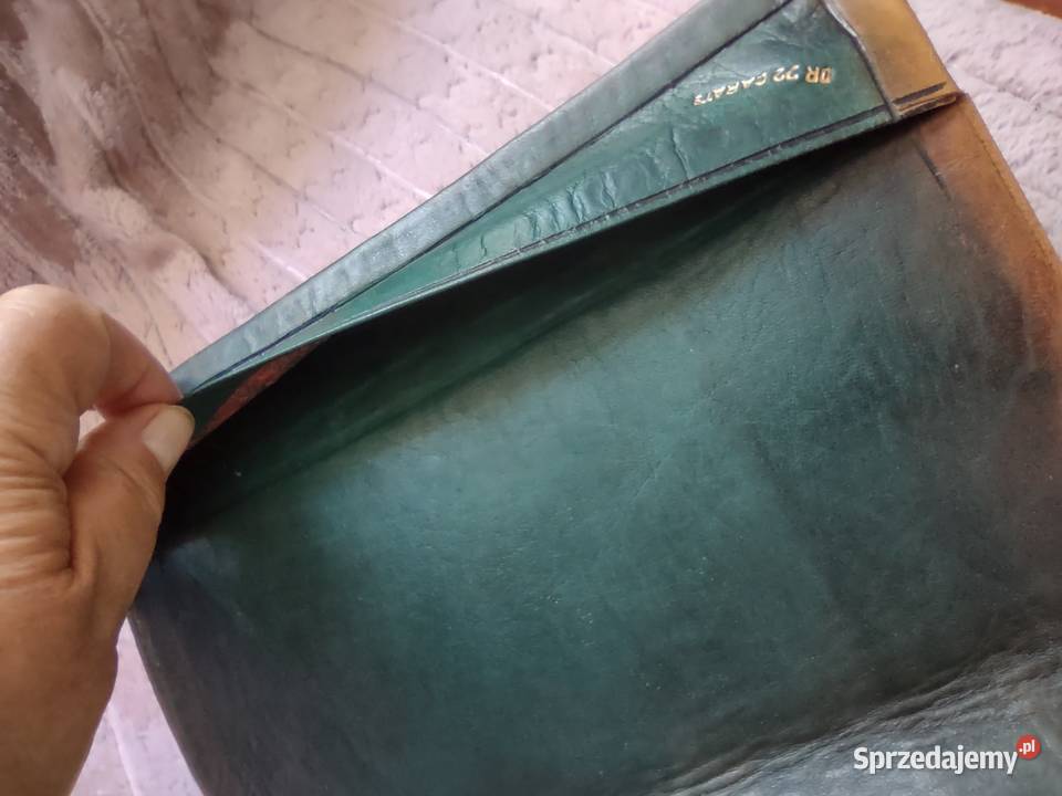 Arabska okładka na książkę wytłaczana skóra