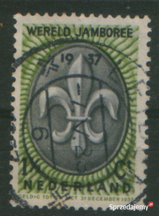 Zn Holandia Mi 3o1 kas 1937 Antyki, Sztuka, Kolekcje Gliwice