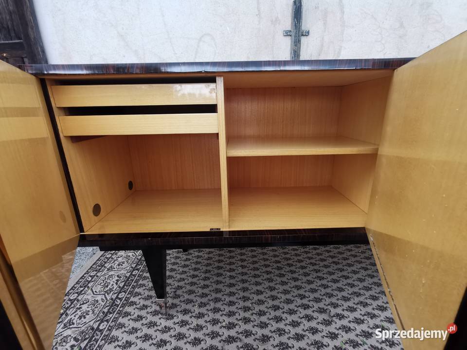 Bufet komoda makassar palisander Art Deco Warszawa