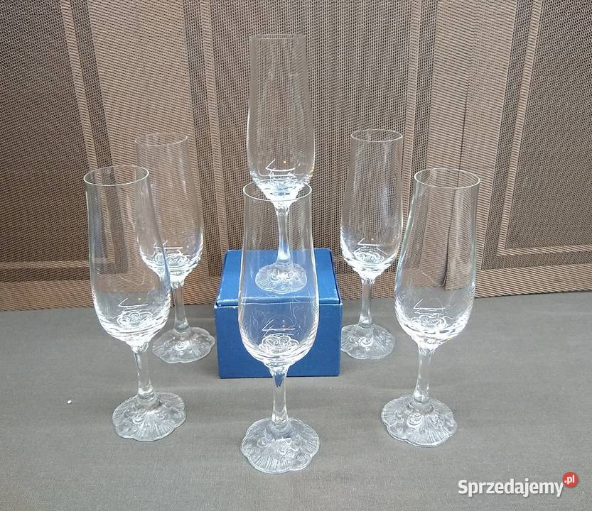 Kieliszki szampan prosecco Rosenthal Monbijou 6 Kalisz