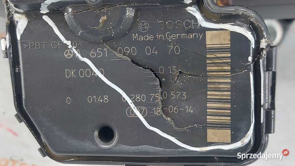 SPRINTER 22 CDI 651 651955 163 16r przepustnica Kielce