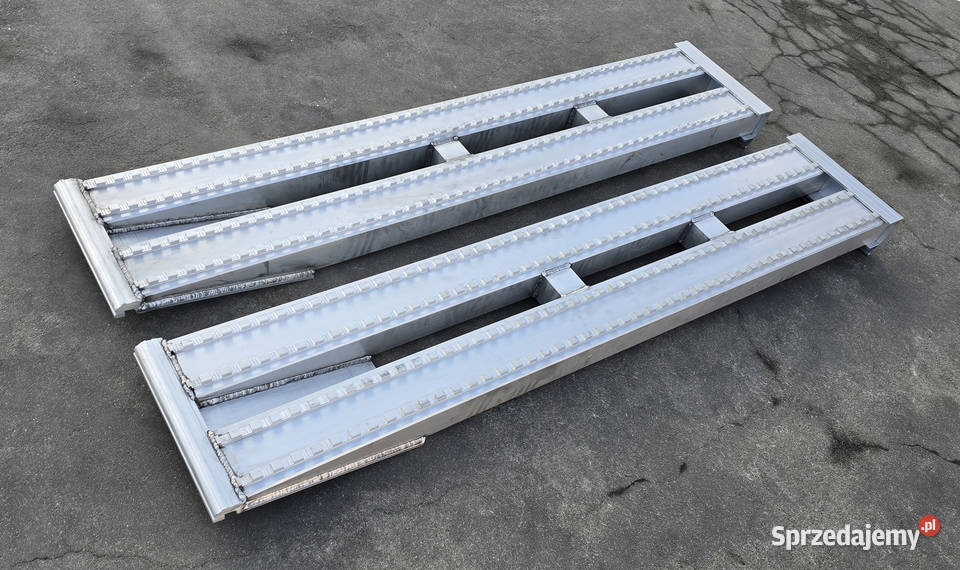 Najazdy aluminiowe 39 tony 3500x380x90mm ciężarowe sprzedam