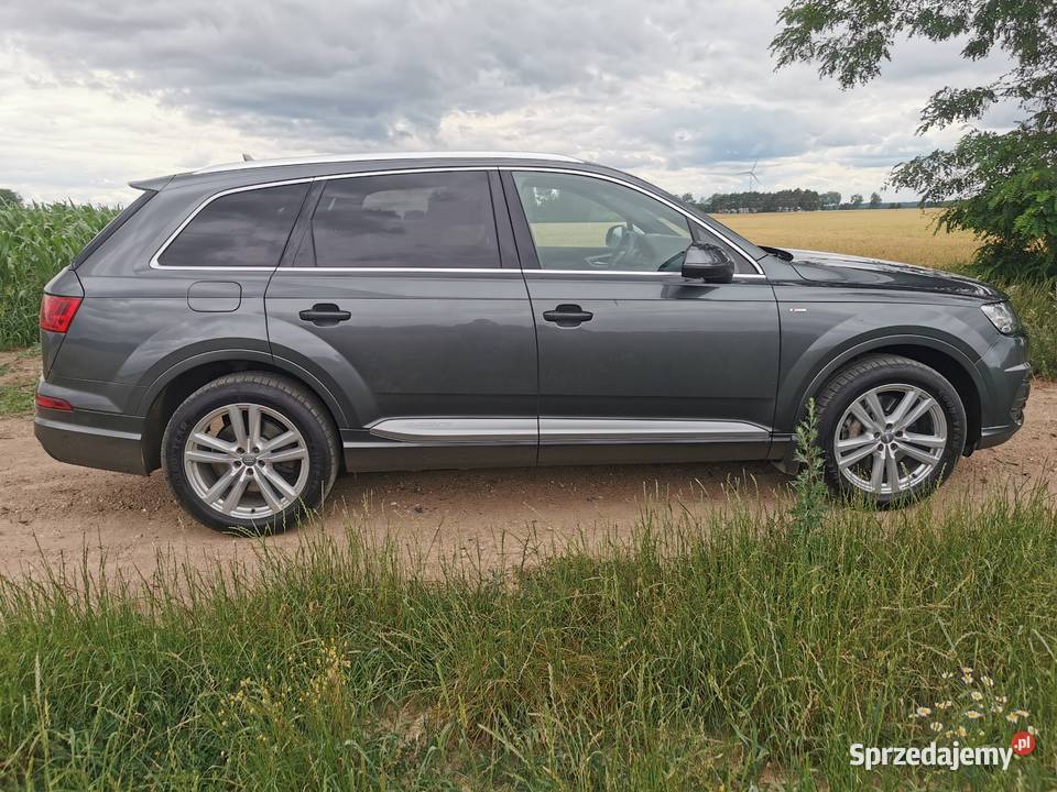 Audi Q7 4M SLine 7 miejsc elektrycznie ustawiane fotele Czarnków