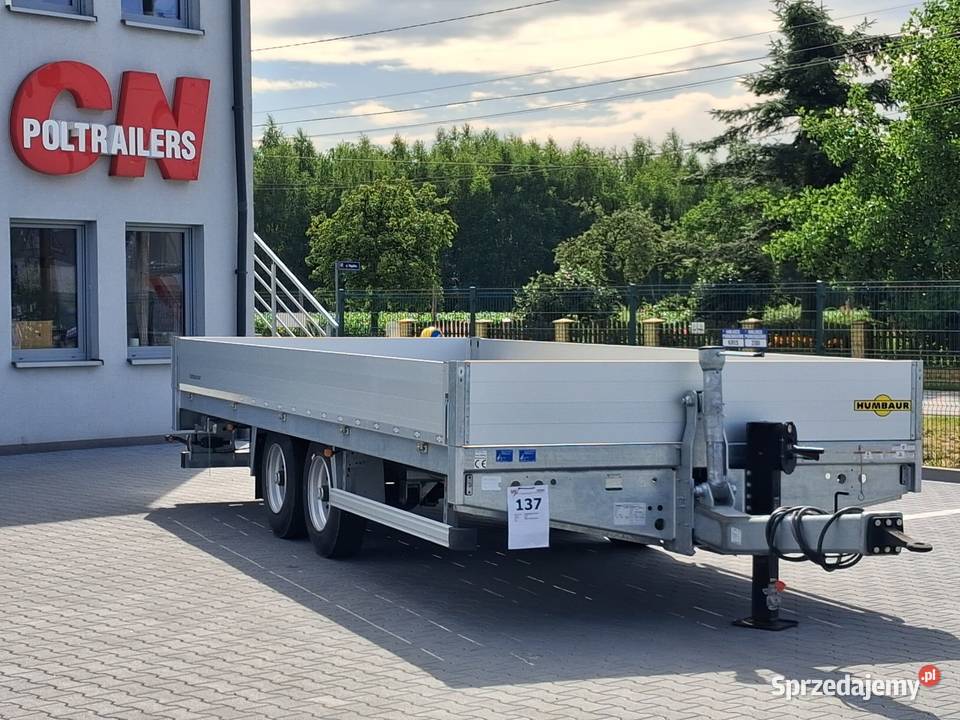 Humbaur HBT106224 BE ŁADOWNOŚĆ 9 150 DOSTĘPNA Lawety wielkopolskie Poznań