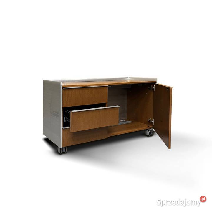 Mobilny sideboard BENE Premium Valnut Sienna