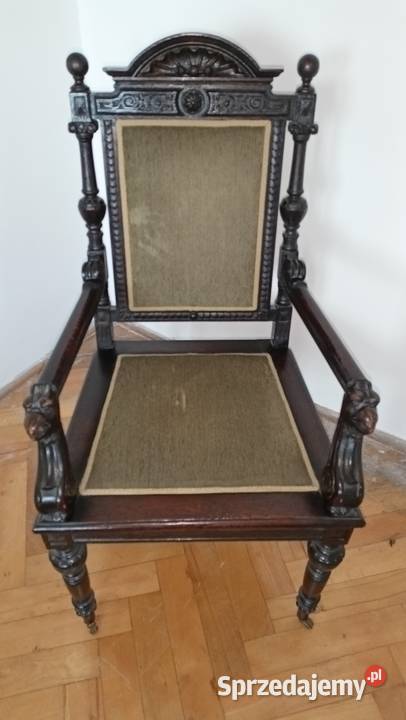 Fotel zdobiony Wrocław