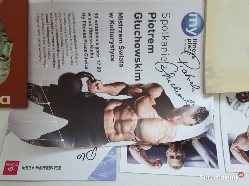 Autografy mistrzow sportu 2 Gliwice