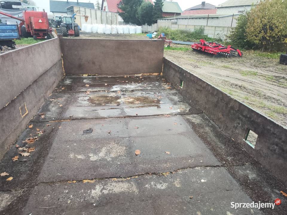 Przyczepa wywrotka 2 strony Hl6011 rolnicza 6 Gradzanowo Włościańskie sprzedam