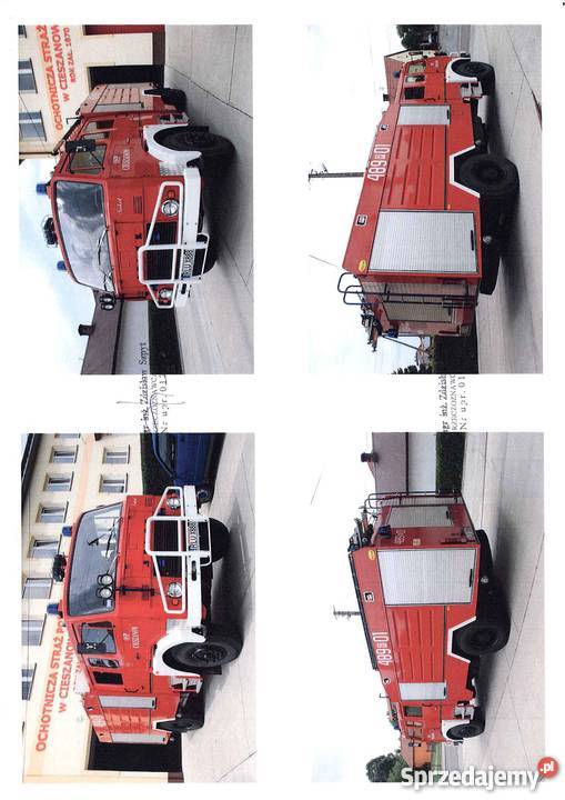 Ciężki samochód ratowniczo gaśniczy nieuszkodzony Cieszanów sprzedam