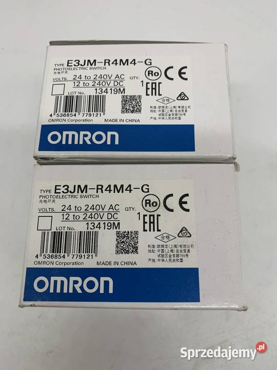 Omron E3JMR4M4G Photoelectric sensor Warszawa