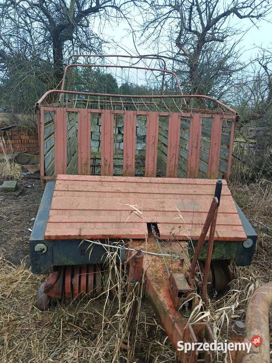 Sprzedam przyczepę samozbierającą nieuszkodzony Słowik