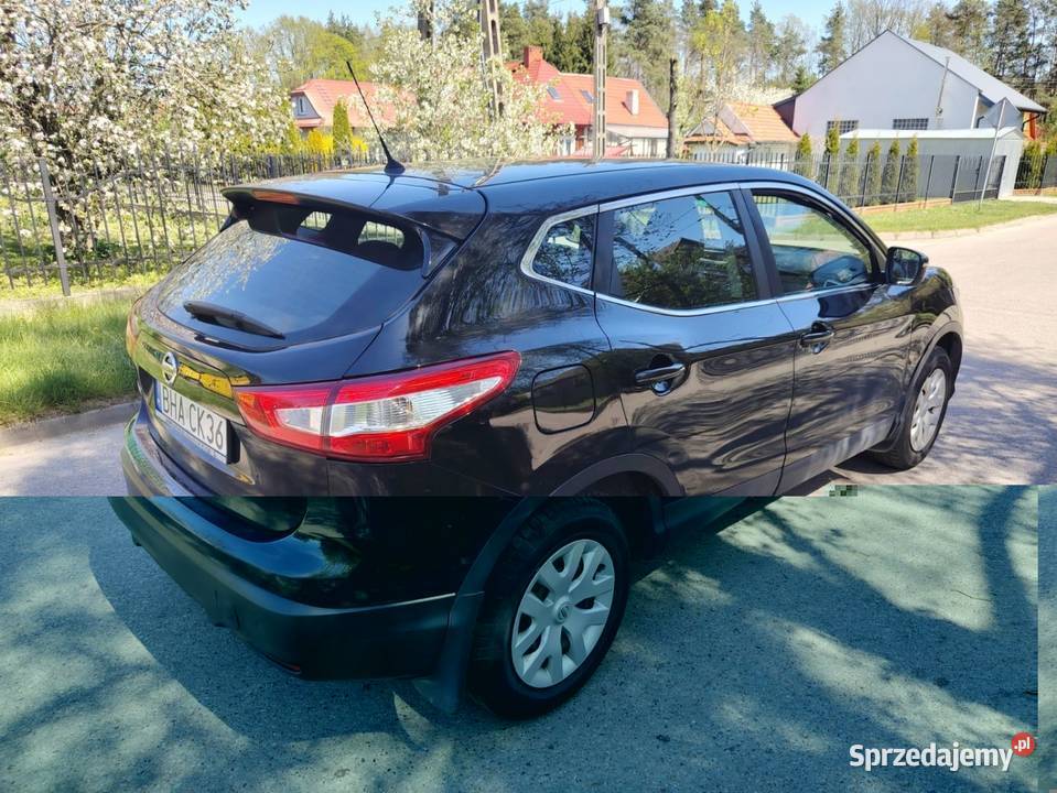 Nissan qashqai 2014 12 benzyna Polski salon wielofunkcyjna kierownica Hajnówka