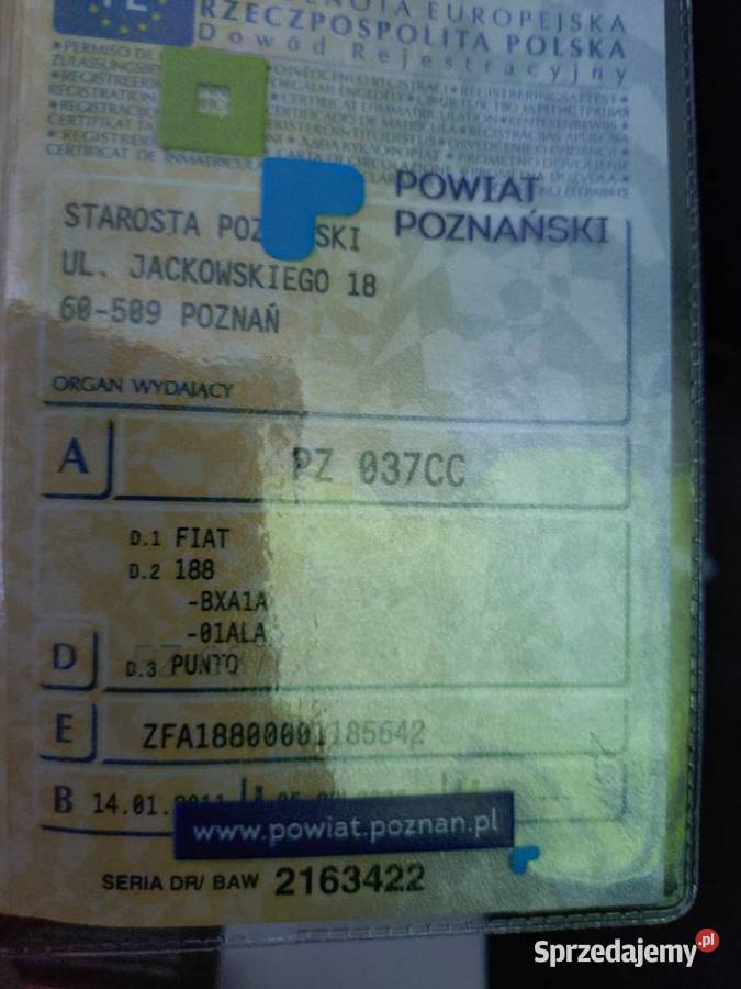 Fiat Punto wielkopolskie