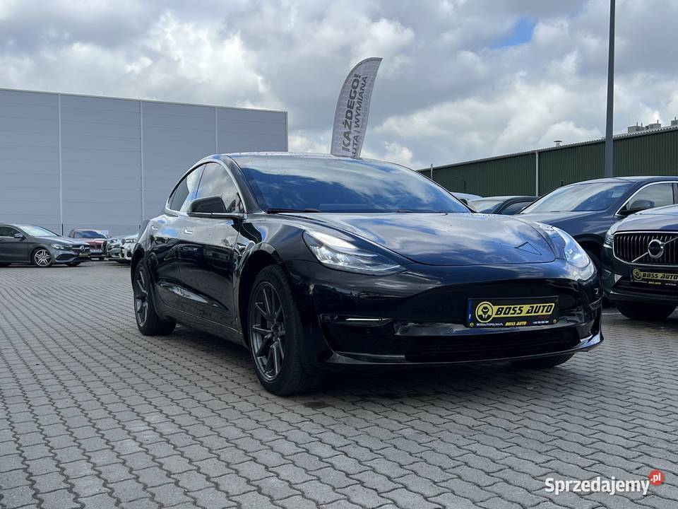 Tesla Model 3 asystent pasa ruchu