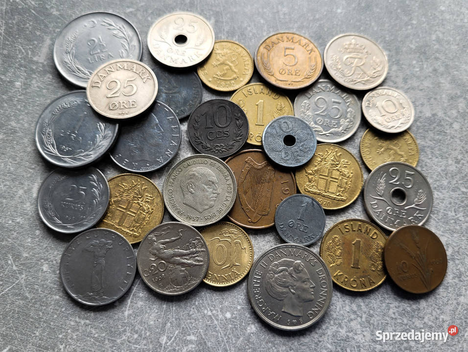 H9) Zestaw monet szt. 28 - Europa