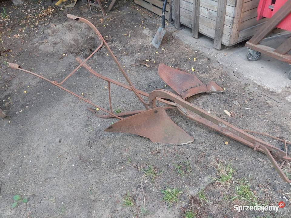 Stare zabytkowe konne narzędzia rolnicze Koziegłowy