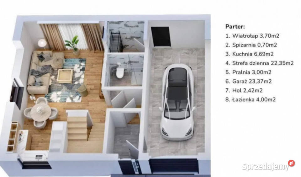 Nowoczesne domy pod Warszawą 130m2 5 pokoi mazowieckie sprzedam