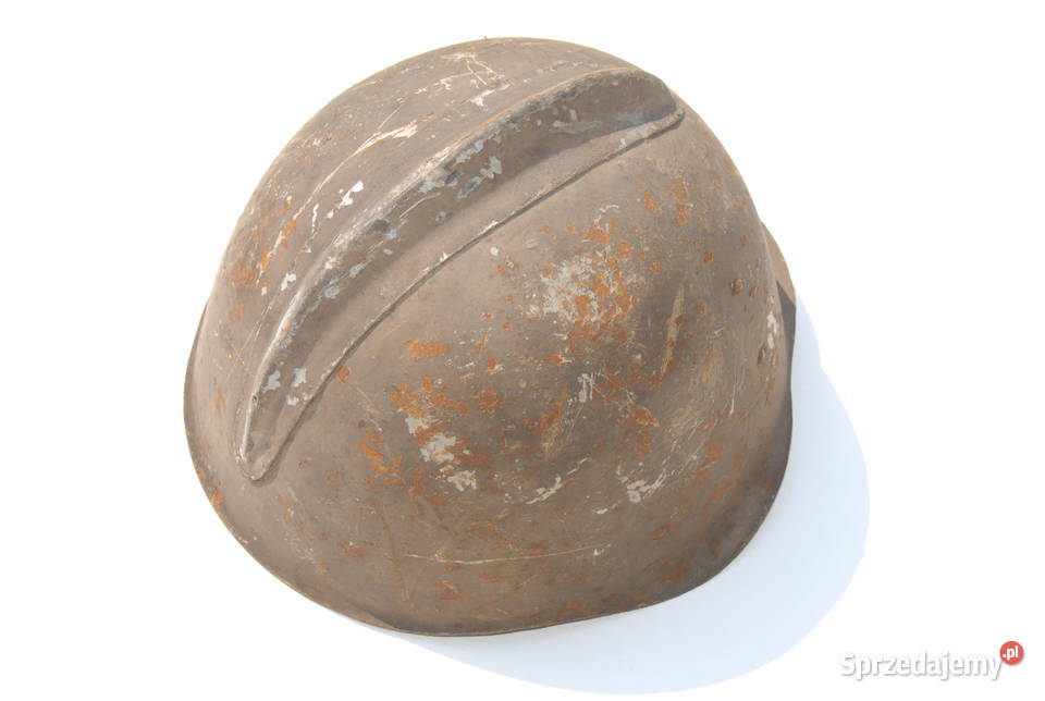 Stary przedwojenny hełm strażacki kask nakrycie Militaria śląskie Cieszyn