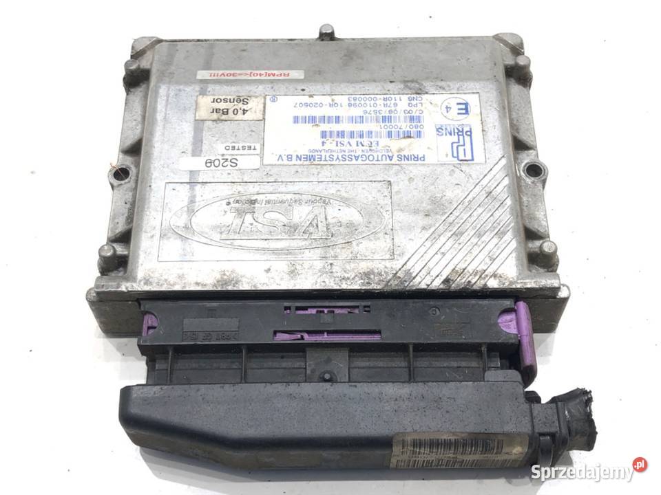 KOMPUTER DO GAZU LPG ECM WTRYSK GAZU GAZOWY